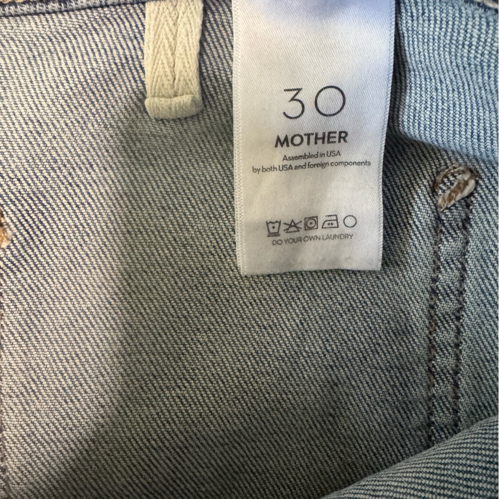 Mother Patch Pocket Mid Rise Maven Ankle in Avant Gardener Size 30 - Picture 8 of 12